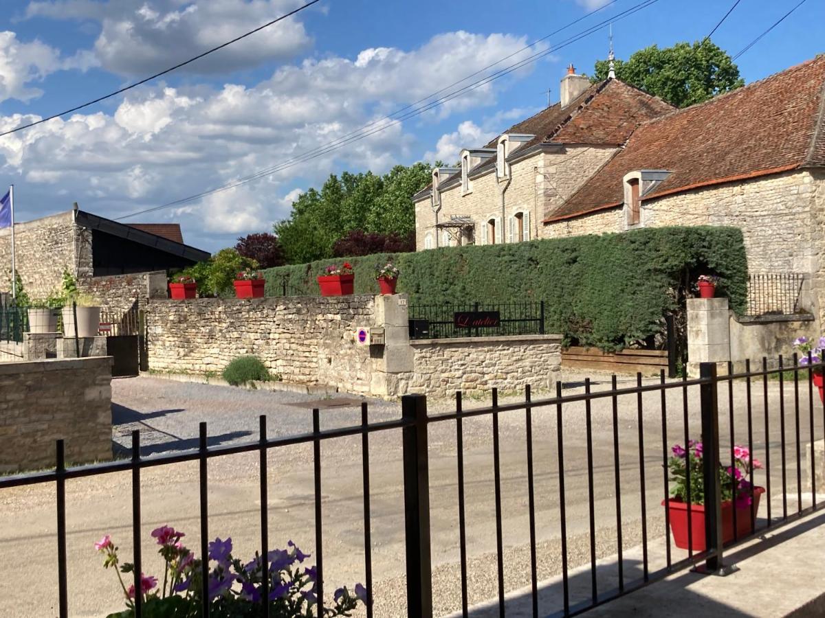 Corcelles-les-Arts L'Aubergiste酒店 外观 照片